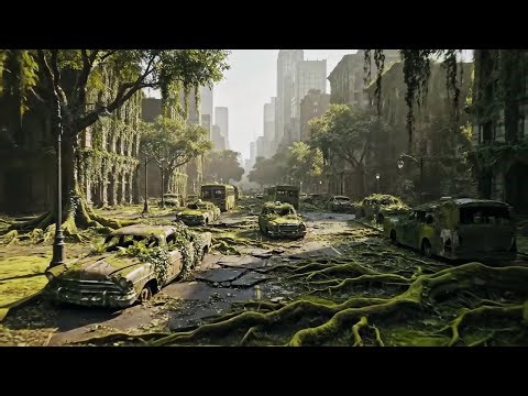 Green Ruined Megacity | Cinematic Ambient Music & Jungle Overgrowth World |