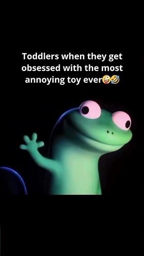 They always seem to be obsessed with the loudest toy🤣🤣#RealParenting