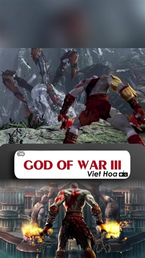 Nên sử dụng tay cầm chơi sẽ ngon lắm #godofwar3 #ddat14game