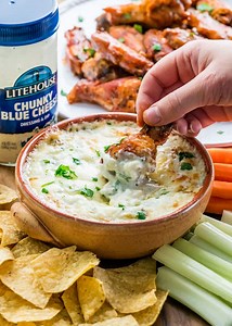 The Ultimate Blue Cheese Buffalo Wings