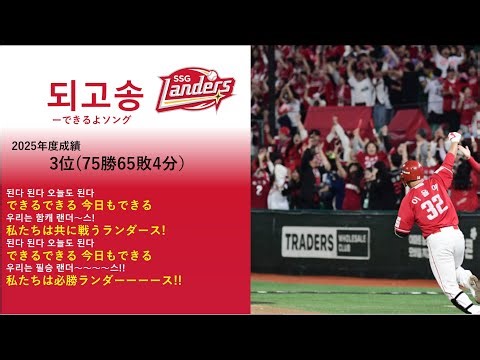 2025年SSGランダース1-9+α（最終版）