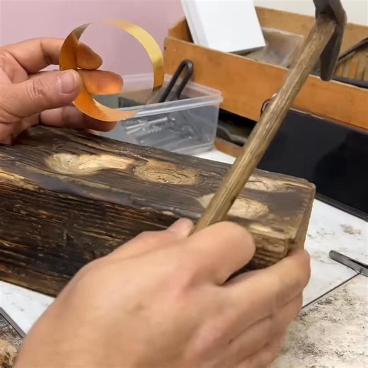 How 24k gold bangles making process how to make this gold bangles Part 9 | Hand Crafty