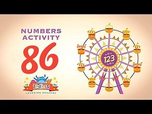 Endless Number Video 86: Fun Math Activities For Kids | Counting