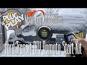 2022 to 2024 Ford Transit Push-2-Start Ignition DIY Remote Start Installation Kits