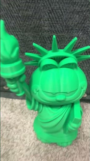 3d printed Garfield