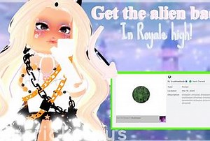 How to Get Alien Badge in Royale High? - Paperblog