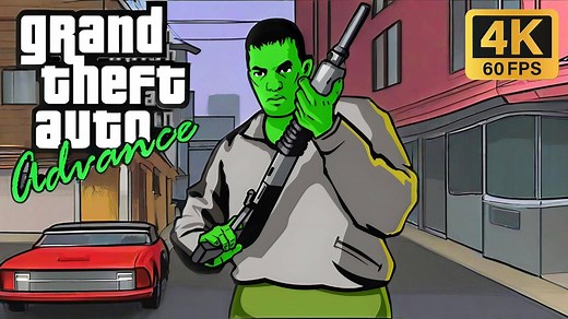 【4K】GBA《侠盗猎车手：前进》全流程通关攻略｜Grand Theft Auto Advance