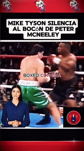 Mike Tyson noquea a Peter #boxeo #boxing #box