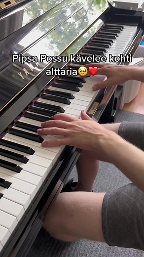 Pipsa Possu mutta häämusiikkityylillä #suomitiktok #piano