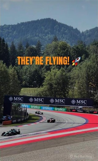 Flying F1 Cars at the Austrian GP 2026 🤯🏎️