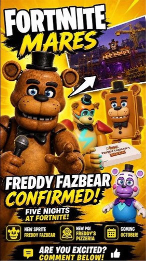 How to Get the NEW Freddy Fazbear Sprite in Fortnite