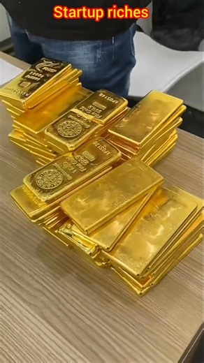 $148,000,000 GOLD STACK! 😱 Insane Pile of 1KG Bars | Startup Riches to $148,000,000 in Seconds 💰🔥