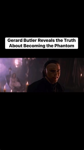 Gerard Butler opens up about landing the role of the Phantom in The Phantom of the Opera and the wild journey that came with it. From vocal training to taking on one of the most iconic musical roles of all time, his story is unreal. If you love movie trivia, behind-the-scenes stories, or classic musicals, this will blow your mind. Did YOU know this about Gerard Butler? #GerardButler #PhantomOfTheOpera #MovieTrivia #FilmTok #MusicalMovies #BehindTheScenes | Entertainment Stories