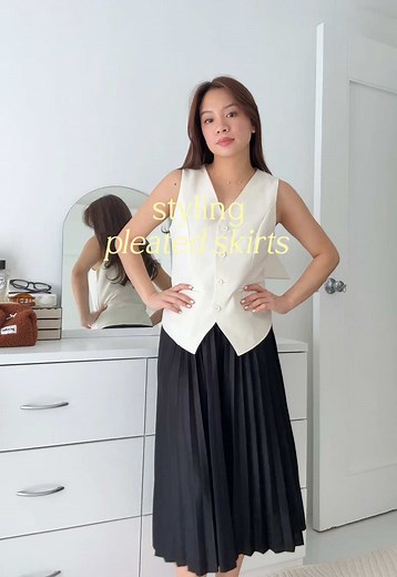 pleated skirts >>> #fyp #foryoupage #fypシ゚ #fahsiontiktok