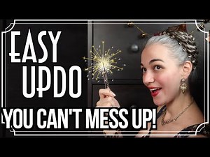 Quick and Easy! Elegant Updo for Long Hair ✽ Fancy Hairstyle ✽ Simple to do