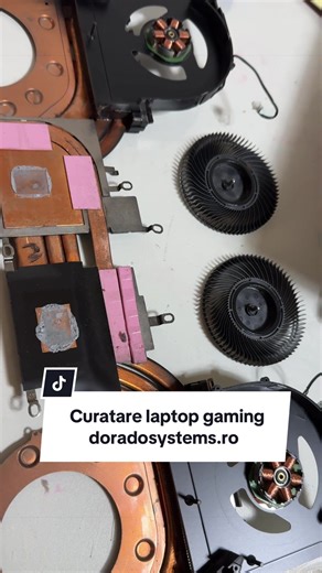 Curatare completa laptop gaming • DORADO SYSTEMS® • Service laptop sector 6 Bucuresti #serviceIT #Profesional #laptop #Bucuresti #doradosystems