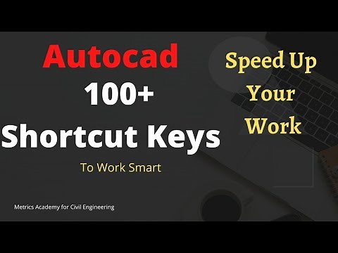 Autocad 2D and 3D 100+ Shortcut Keys| Work Smart Using Shortcut Keys|
