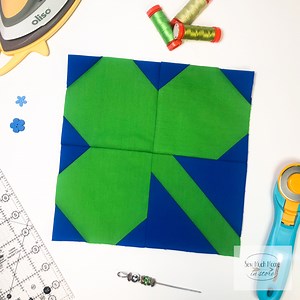 Lucky Clover Quilt Block