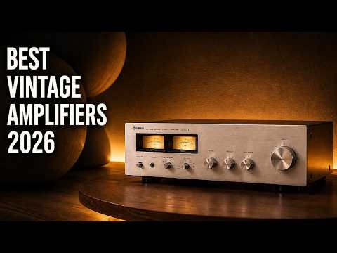 Top Vintage Amplifiers 2026 — Old Sound, Better Than New?