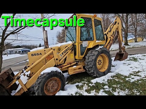 Ford 655A walk-around: 45 year old backhoe in perfect condition