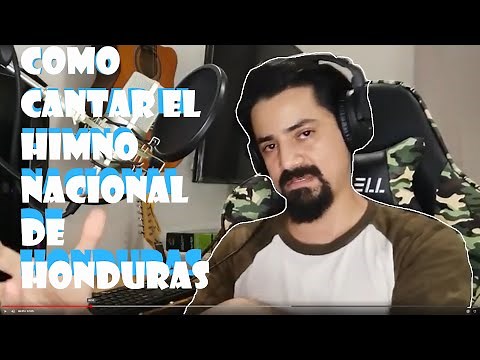 How to SING the National Anthem of Honduras