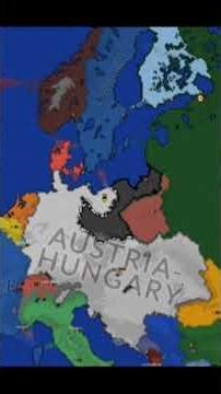 1914 austria-hungary vs germany #history #war #germany #austriahungary #map #whoisbetter #learning