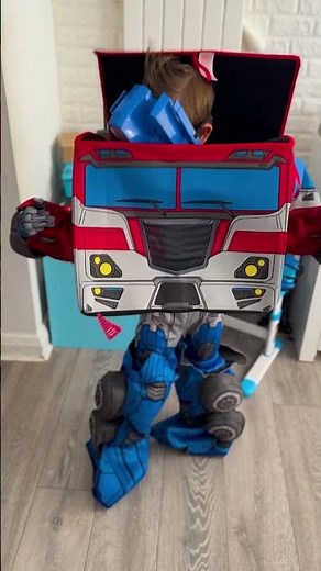 Check Out My EPIC Transformer Costume! 🤖💥 (Real Kid Transformation!)