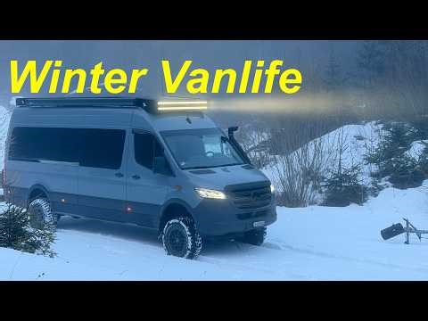 wieder einmal ein Winterwonderland Video. #sprinter4x4 #alpen #camping #wintercamping