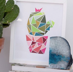 We're all about saving scraps and reducing waste. Bonus: Cute art! | HGTV