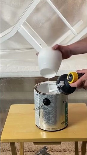 How to clean the Wagner paint sprayer after use.