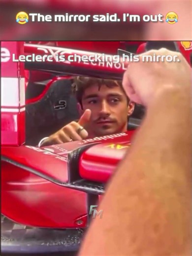 Sometimes two checks are necessary.😏 #f1 #viral