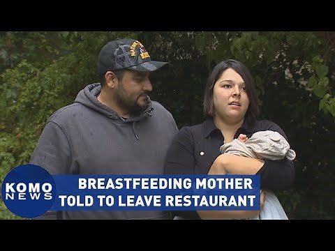 Breastfeeding mother told to leave and 'never come back' to restaurant