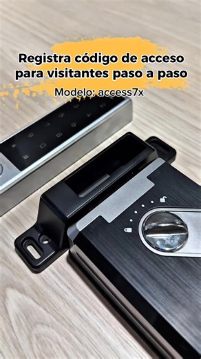 1.5K views · 15 reactions | Registra código de acceso para visitantes paso a paso. Modelo: access7x | Syscom | Facebook