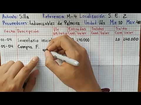 How to do a Kardex PEPS exercise STEP by STEP