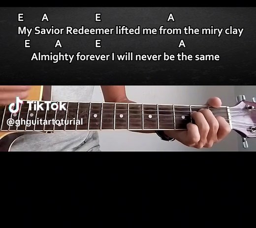 Guitar Tutorial for 'For All You've Done' Song