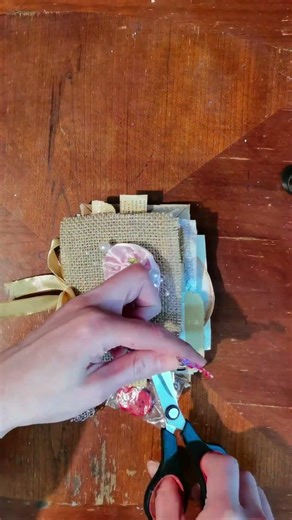 easy book cover decoration #junkjournal #scrapbook
