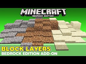 BLOCK LAYERS - Addon for Minecraft Bedrock Edition