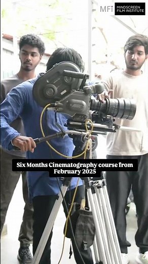 Six Month Cinematography Course - Starting February 2025 | Admissions are Open – Apply Now!