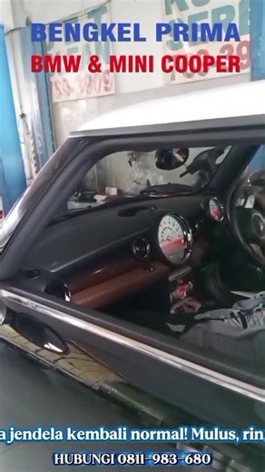 POWER WINDOW MINI COOPER MACET? (BENGKEL PRIMA BMW & MINICOOPER)