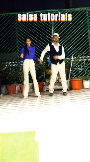 Basic salsa dance steps with partner 💃🕺🤩🔥💥💯 #dance #salsa