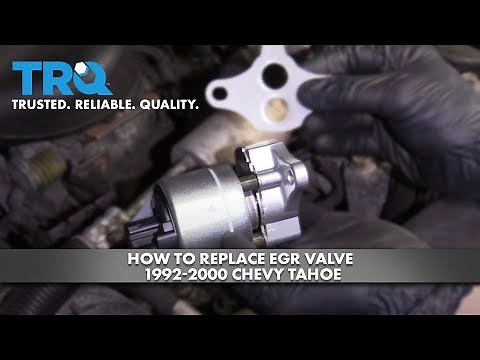 How To Replace EGR Valve 1992-2000 Chevy Tahoe