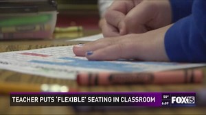 Teacher Puts ‘Flexible' Seating In Classroom