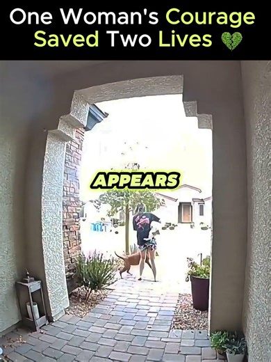 She Saved Two Lives in Seconds—Amazon Driver Blocks Aggressive Pit Bull