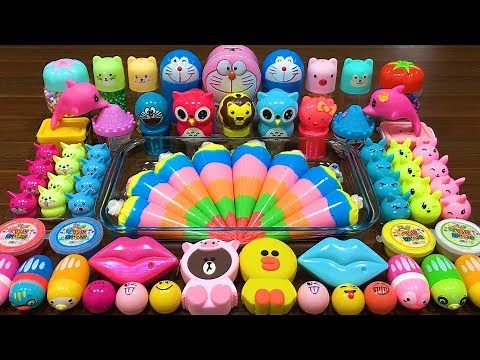 Mixing Random Things into Slime !!! Slimesmoothie Relaxing Satisfying Slime Videos #10