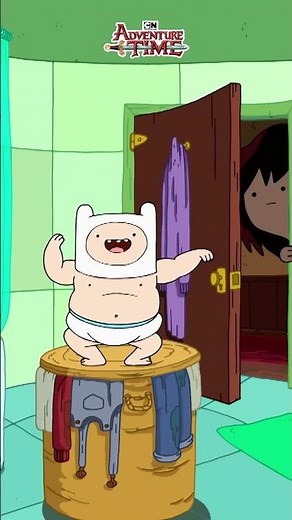 Finn's Buff Baby Dance! #adventuretime #cartoonnetwork #funny