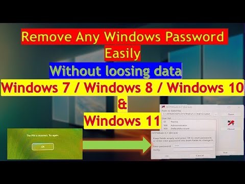 how to reset password in windows 11 | Windows password reset without losing data Easily