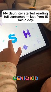 GenioKid is a simple app that helps your child develop speech through fun, daily activities. Just 10–15 minutes a day can make a difference. Try GenioKid today and see the change. | GenioKid - Early Learning: speech, counting, motor skills