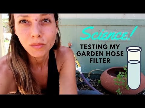 Testing the Clean Water Fun Garden Hose Chlorine Filter