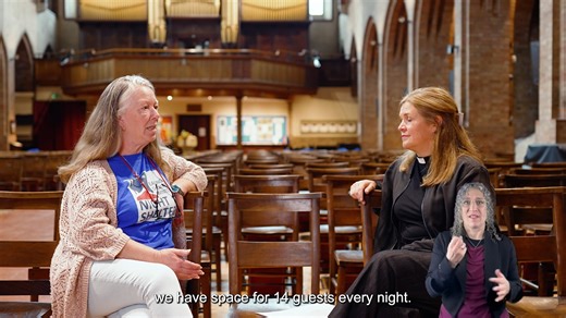 "When they come in, they're part of our community." Six years after being homeless and needing support herself, Marie shares about her work with Ealing Churches Winter Night Shelter. | The Church of England