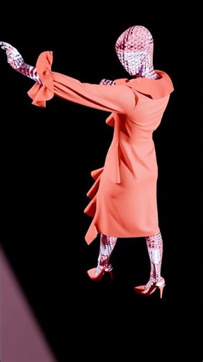 Digital 3d clothing design. Fashion rendering clo3d pattern making #3d #fashion #clo3d #clothing